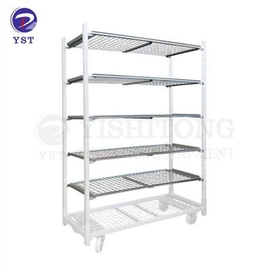 Wózek do przedszkola z siatki drucianej